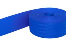Picture of 1m safety webbing  blue made of polyamide - 25mm wide - load capacity: up to 1t