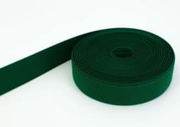 Picture of 5m roll elastic webbing - colour: dark green - 25mm wide
