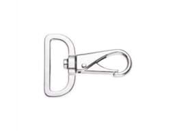 Picture of carabiner made of zinc die casting - 5,6cm long - 38mm hole - 10 pieces