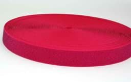 Picture of elastic webbing with glitter - colour: pink - 25mm wide - 3m length