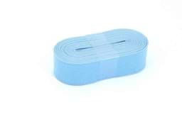 Picture of 2m elastic webbing - colour: light blue - 20mm wide