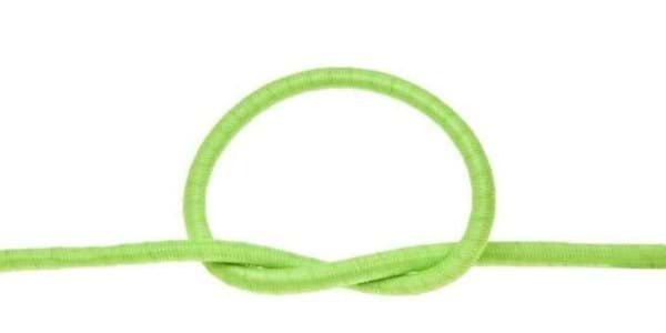 Picture of 50m spool elastic cord - 3mm thick - neon green