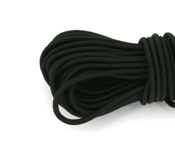 Picture of 10m elastic rope / Shock Cord - 3mm thick - black