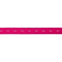 Picture of buttonhole elastic webbing - colour: pink - 20mm wide - 3m length