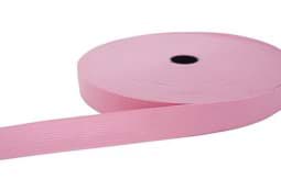 Picture of 20mm breites Gummiband aus Polyester - 25m Rolle - rosa
