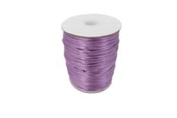 Picture of 100m roll satin cord -  2mm thick - color: lilac