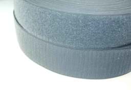 Picture of 25m Velcro tape (loop & hook), 50mm wide, color: grey - for sewing on