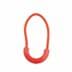 Picture of zipper pendant / zipper-strap - red - 10 pieces