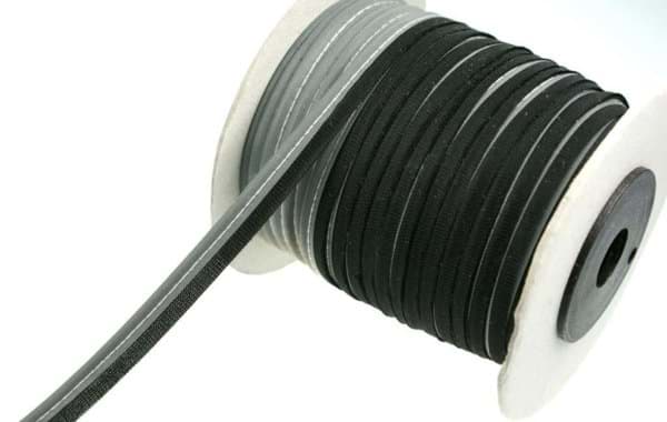 Picture of 5m reflective piping with black fabric
