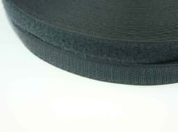 Picture of 4m velcro tape (hook & loop tape) - 20mm wide - colour: dark grey - for sewing
