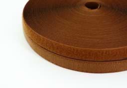 Picture of 4m velcro tape (hook & loop tape) - 20mm wide - colour: light brown - for sewing