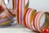 Picture of 3m roll webbing design by Farbenmix, 20mm wide, stripes sweets