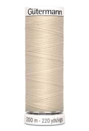 Picture of Gütermann Sew-all Thread - 200m - color: cream 169