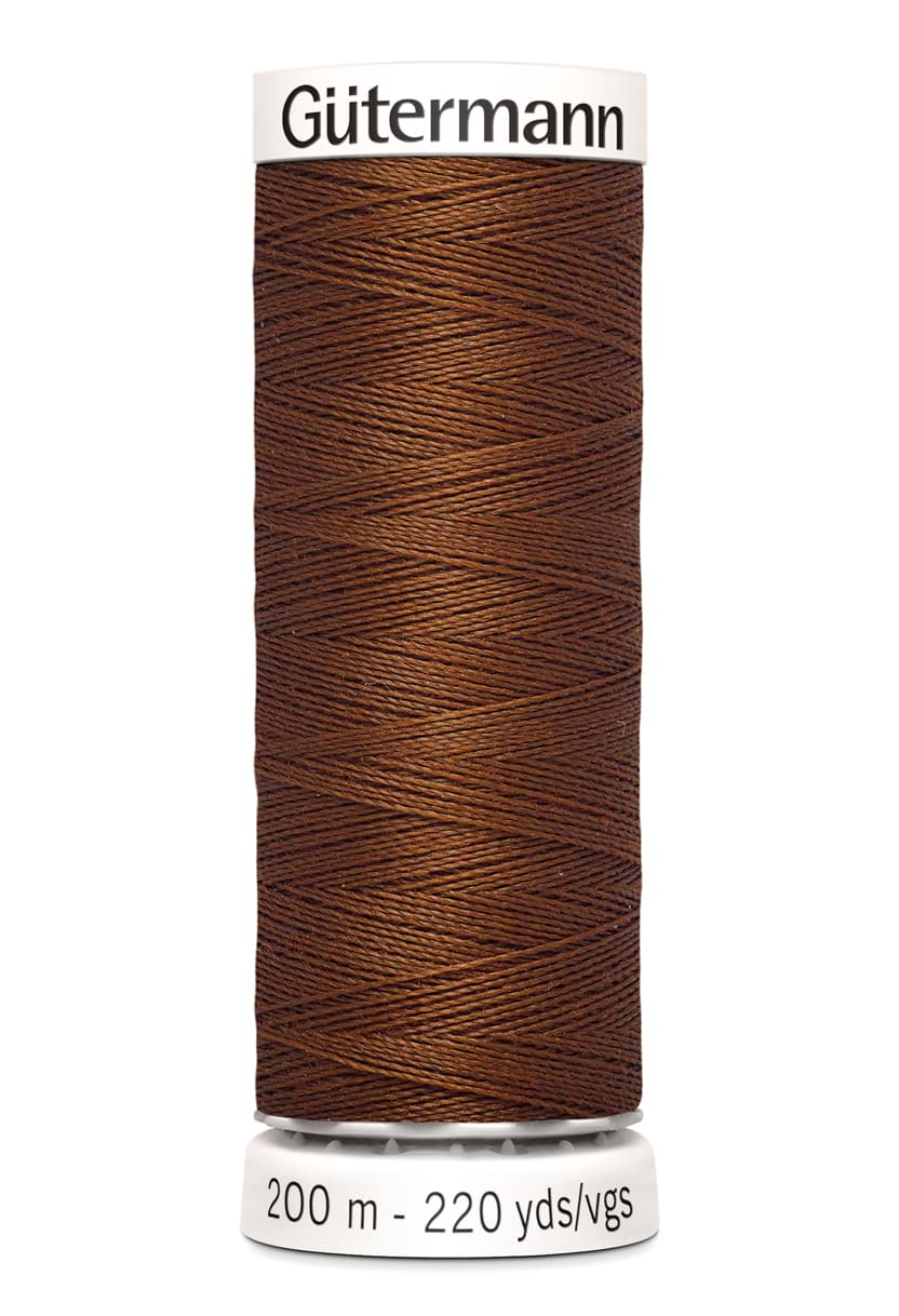 Picture of Gütermann sew-all thread - 200m - colour: rusty brown 650