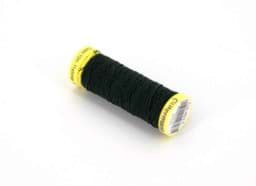 Picture of elastic sewing thread by Gütermann - colour: black - 10m spool