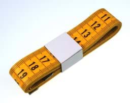 Picture of tape measure 1,5m - yellow - 1 piece