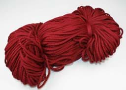 Picture of 2mm thick polyester cord - 100m length - color: bordeaux