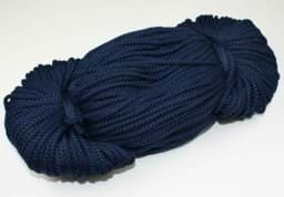 Picture of 2mm thick polyester cord - 100m length - color: dark blue
