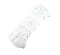 Picture of 50m cotton cord - 6mm thick with core - colour: white