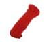 Picture of 50m cotton cord - 6mm thick with core - colour: red