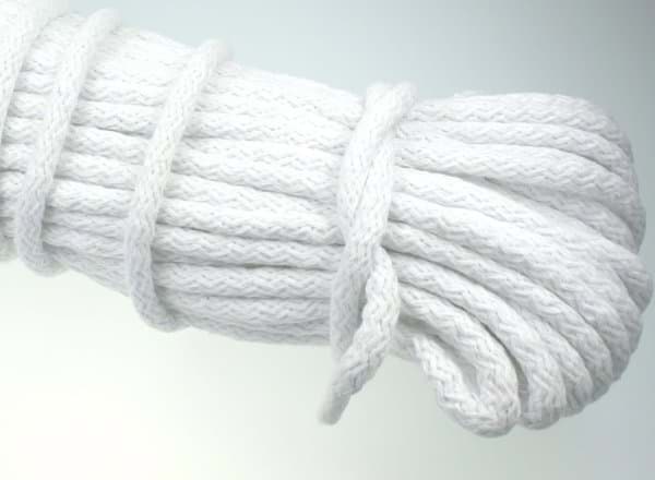 Picture of 25m cotton cord / BW cord - 8mm thick - color: white