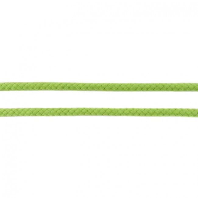 Picture of 5m cotton cord - colour: lime - 8mm thick