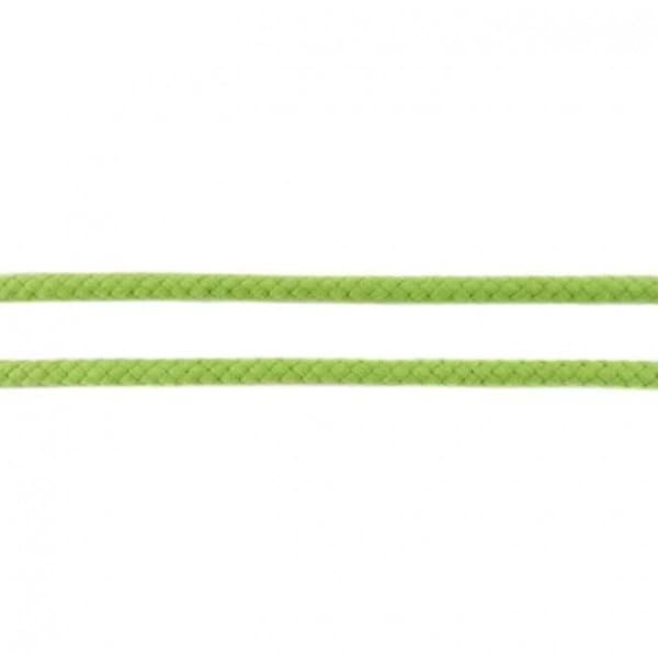 Picture of 5m cotton cord - colour: lime - 8mm thick