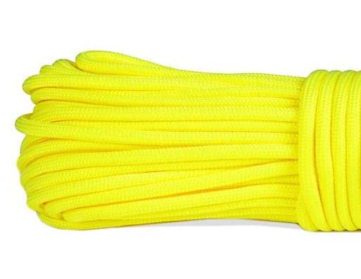 Picture of Paracord 550 Typ III - neon yellow - 10 meter