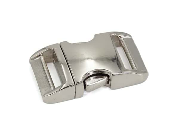 Picture of buckle made of aluminum for 30mm wide webbing - brass-coated - 10 pieces