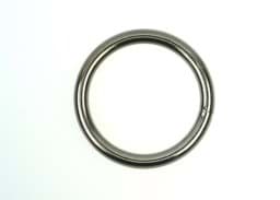 Picture of 36mm toroidal ring (inner Dimension) - welded of steel - chrome-plated - 1 piece