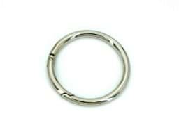 Picture of 50mm toroidal ring (inner measurement) made of zinc die-casting - with spring lock - 1 piece