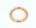 Picture of 16mm toroidal ring welded made of steel - rose gold - 10 pieces