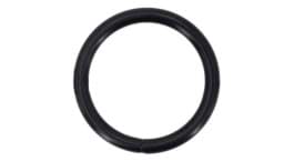 Picture of 20mm toroidal ring (inner measurement) - made of steel - color: black - 10 pieces