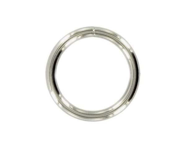 Picture of 25mm toroidal ring (inner Dimension) welded made of steel - 3,5mm thick - 10 pieces