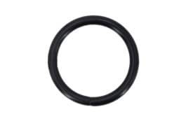 Picture of 20mm o-ring (inner measurement) - welded made of steel - colour: black - 50 pieces