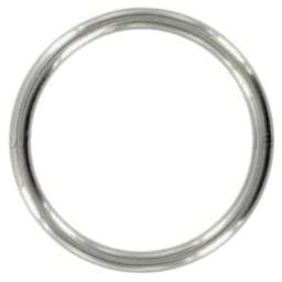 Picture of 35mm toroidal ring (inner Dimension) made of V2A stainless steel, welded - 10 pieces