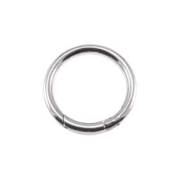 Picture of 38mm toroidal ring (inner measurement) made of zinc die-casting - with spring lock - 1 piece