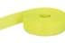Picture of 5m safety belt / children belt - neon yellow - made of polyamide - 25mm wide - maximum load: 1t