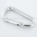 Picture of 1 key carabiner made of aluminum - 50mm long - color: silver
