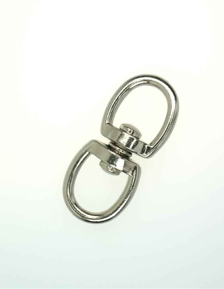 Picture of double rotating swivel made of zinc die casting - 20mm hole - 10 pieces