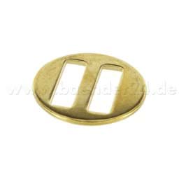 Picture of Slide buckle for head-collar, brass-plated, for 25mm webbing, 1 piece