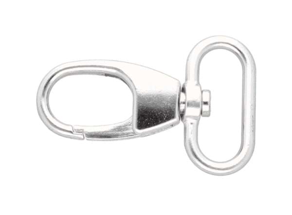 Picture of snap hook made of zinc die-casting, for 25mm webbing, 5,2cm long - 1 piece *NEW*