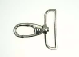 Picture of snap hook made of zinc die casting - 5,9cm long - for 50mm wide webbing - 1 pieces