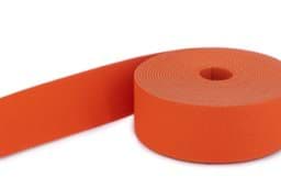 Picture of 50m belt strap / bags webbing - 40mm wide - colour: dark orange