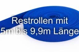 Picture of Restpostenbox 25mm breites PP-Gurtband 1,8mm stark, 25m - königsblau (UV)