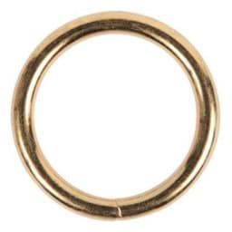 Picture of 40mm o-ring (inner measurement) - brass-plated - welded, made of steel - 1 piece
