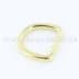 Picture of Brass D-rings, 23mm inner dimension - 10 pieces