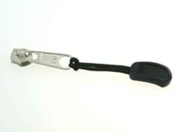 Picture of zipper pendant / zipper-strap - black - 10 pieces