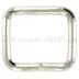Picture of square ring, welded, made of 5mm thick steel - nickel-plated - 50mm outlet - 1 piece