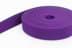 Picture of 10m PP webbing - 25mm width - 1,8mm thick - purple (UV)